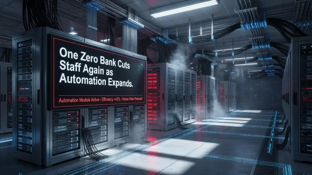 One Zero Bank Cuts Staff Again as Automation Expands