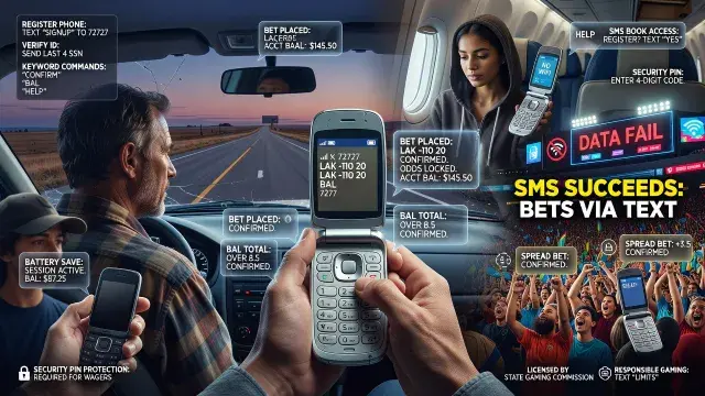How to Use SMS Betting: Place Bets by Text Message, Access an SMS Sportsbook, and Bet Offline Without Internet