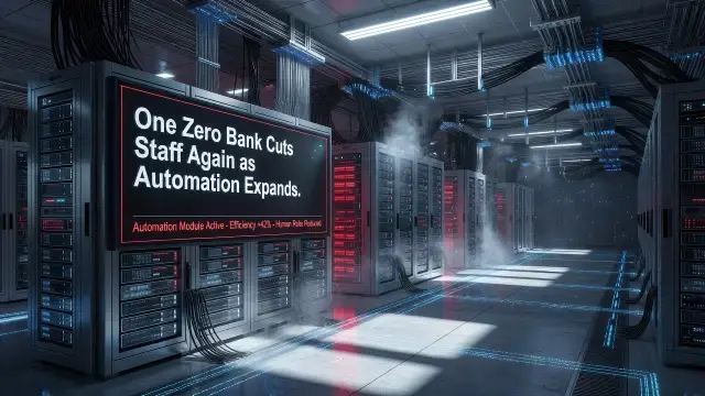 One Zero Bank Cuts Staff Again as Automation Expands
